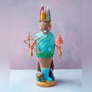 ISO - in search of Glitterville/Anthropologie Beaver Nutcracker